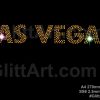 Las Vegas rhinestone svg digital template